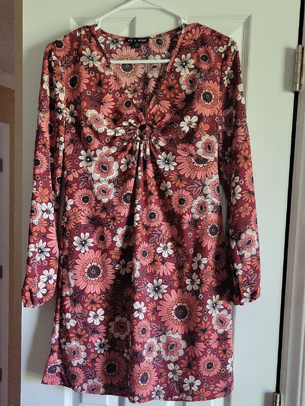🌸Floral Knot-Front Tunic💐